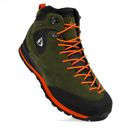 Męskie buty trekkingowe BERGSON CASTOR MID STX green