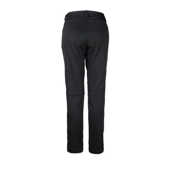 Damskie spodnie trekkingowe BERGSON FETTLE SS Softshell Black