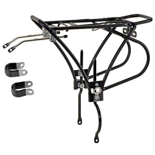 Bagażnik rowerowy 26"-29" O-Stand pod hamulec tarczowy czarny
