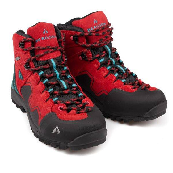 Damskie buty hikingowe BERGSON NYIKA Mid STX red