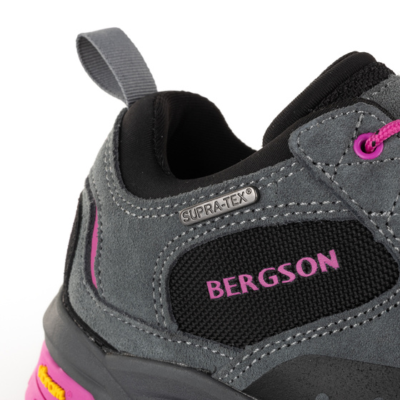 Damskie buty hikingowe BERGSON SOIRA Low STX AW25 Grey