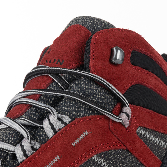 Męskie buty hikingowe BERGSON KADAM Mid STX AW25 red