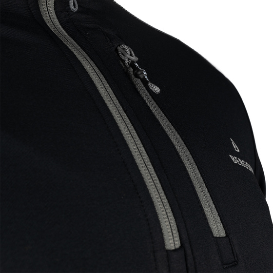 Bluza Męska  BERGSON SWIFTLAYER full zip VTX Black