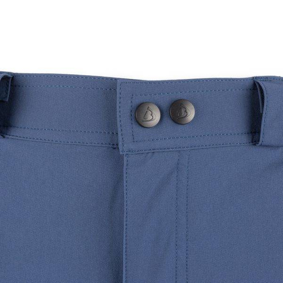 Męskie spodnie Trekkingowe Bergson GARTLAND NS 4W 22 Zip-off Denim