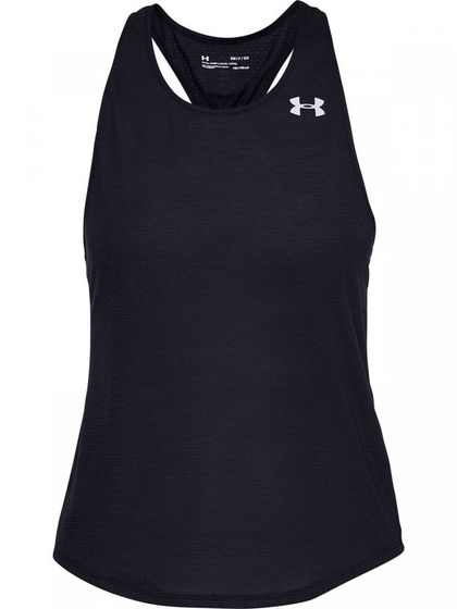 Damska koszulka top do biegania UNDER ARMOUR SPEED STREAKER 2.0 RACE czarna