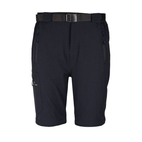 Męskie spodnie Trekkingowe Bergson GARTLAND NS 4W 22 Zip-off grafit