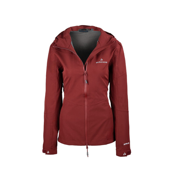 Damska kurtka membranowa BERGSON STORMVAULT STX Syrah