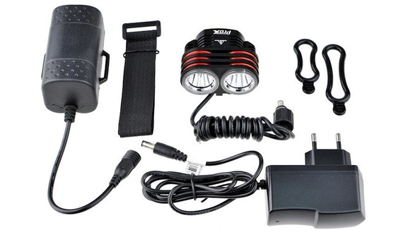Lampka przednia PROX AVIOR 2X power Cree