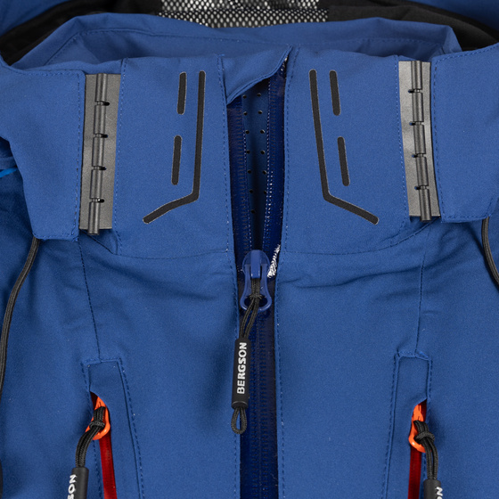 Męska kurtka narciarska BERGSON AXEN STX Director Blue