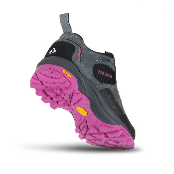 Damskie buty hikingowe BERGSON SOIRA Low STX AW25 Grey