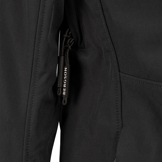 Kurtka Softshell Damska BERGSON VARA SS Blue Graphite