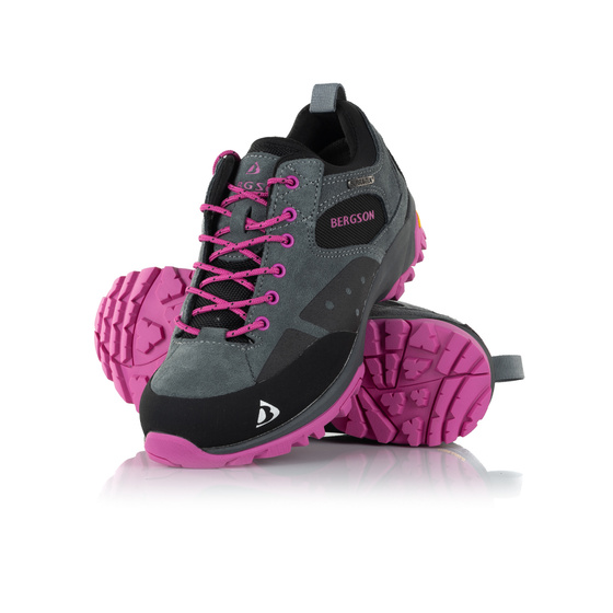 Damskie buty hikingowe BERGSON SOIRA Low STX AW25 Grey