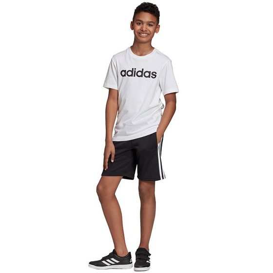 Dziecięce spodenki Adidas Essentials 3 Stripes Knit Short czarne