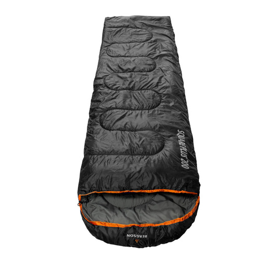 Śpiwór BERGSON SQUARE Plus 200 Black