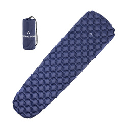 Materac Pompowany Jednoosobowy Bergson AIRLITE II  dark blue
