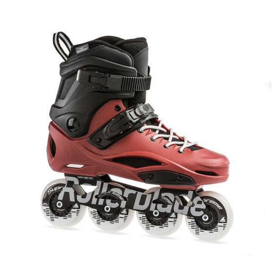 Rolki freeskatowe ROLLERBLADE RB 80 PRO black/dark red