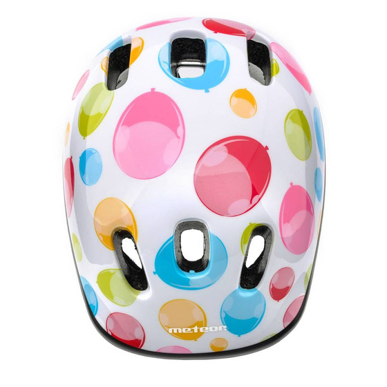 Kask dziecięcy METEOR KS06 Colour dots