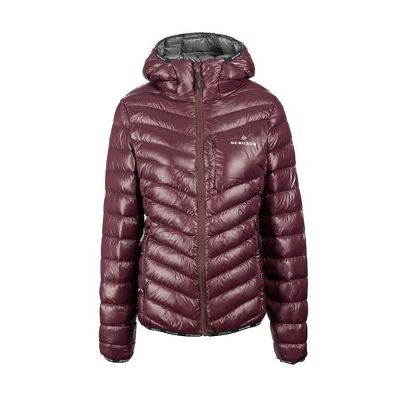 Damska kurtka puchowa BERGSON CELSIUS PLUM