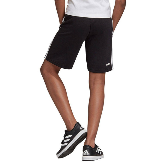 Dziecięce spodenki Adidas Essentials 3 Stripes Knit Short czarne