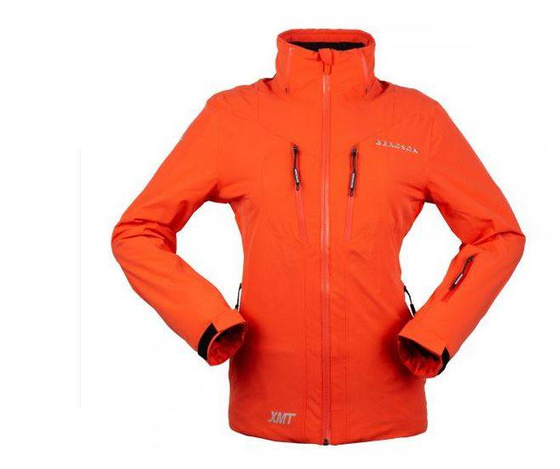 Kurtka damska narciarska Bergson VIVO XMT orange