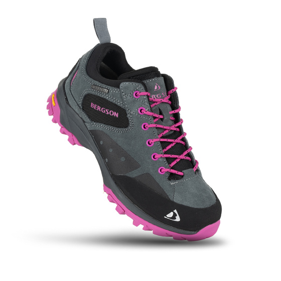 Damskie buty hikingowe BERGSON SOIRA Low STX AW25 Grey