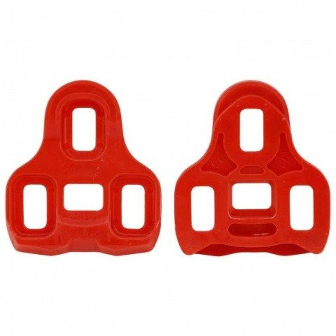 Bloki do pedałów SPD FPD-CT003 Look KEO PVC czerwone