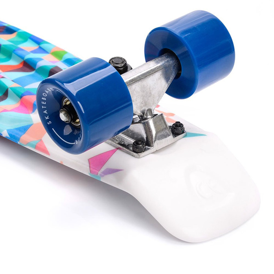 DESKOROLKA FISZKA PENNYBOARD METEOR MULTIKOLOR GEOMETRIC