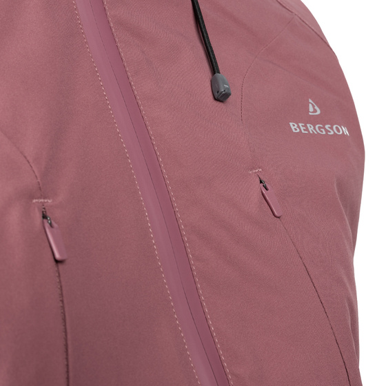 Kurtka Damska 3w1 BERGSON ALTIRA 3in1 STX Wild Ginger