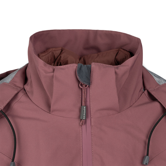 Kurtka Damska 3w1 BERGSON ALTIRA 3in1 STX Wild Ginger