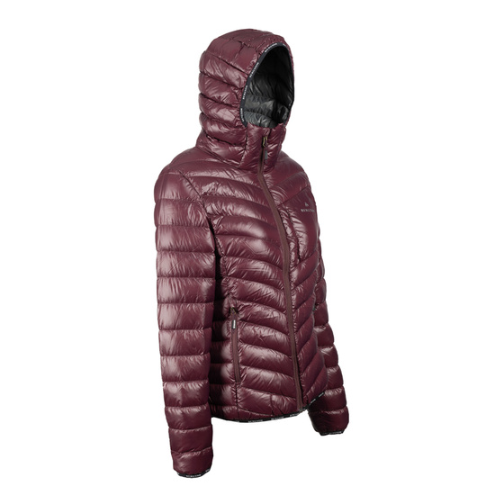 Damska kurtka puchowa BERGSON CELSIUS PLUM