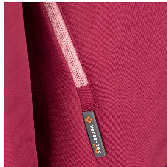 Bluza Damska  BERGSON SWIFTLAYER full zip VTX Anemone