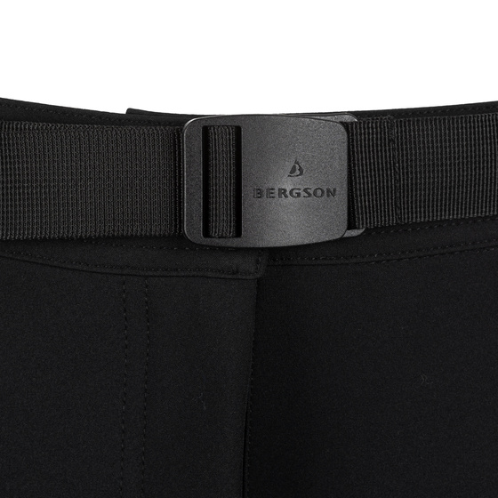 Spodnie Damskie Softshell BERGSON MONA Black