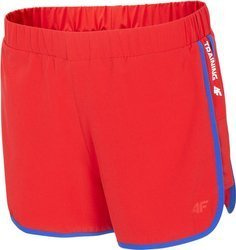 Damskie spodenki funkcyjne 4F H4L20 SKDF001 czerwone