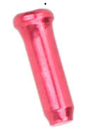 Końcówka linki De One CL-DE009 2,4mm czerwona alu