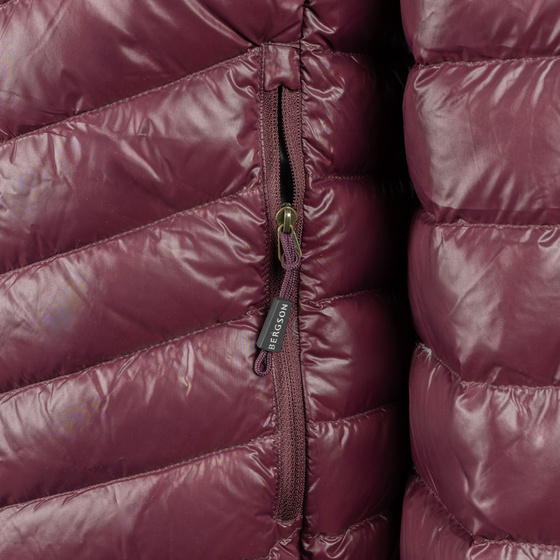 Damska kurtka puchowa BERGSON CELSIUS PLUM