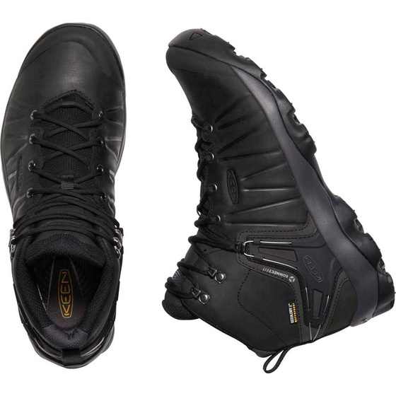 Męskie buty trekkingowe KEEN VENTURE MID WP blk/magnet