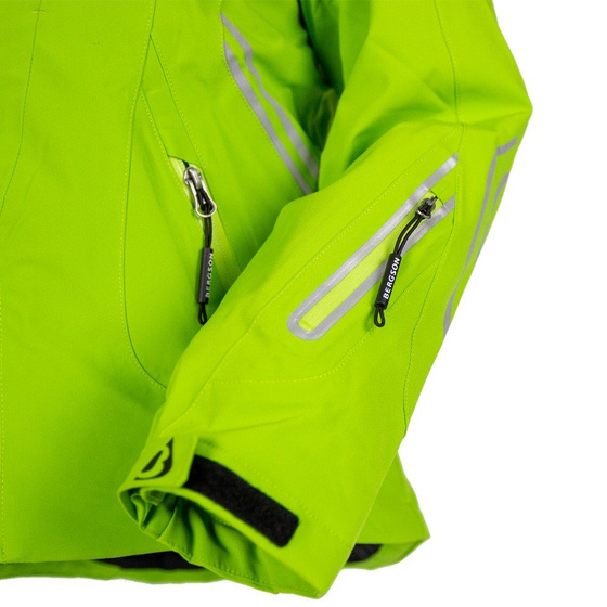Damska kurtka narciarska BERGSON ICEBIRD STX Lime