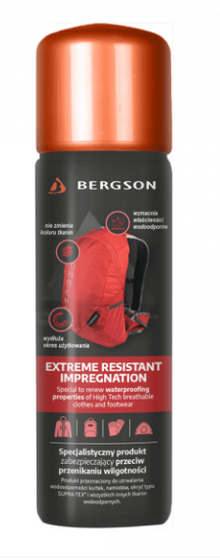 Impregnat do tkanin BERGSON EXTREME RESISTANT IMPREGNATION 300ml