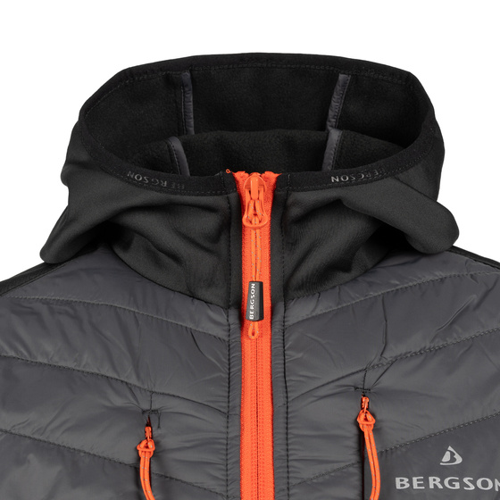 Bluza Hybrydowa Damska BERGSON VITALPEAK HB Antracyt