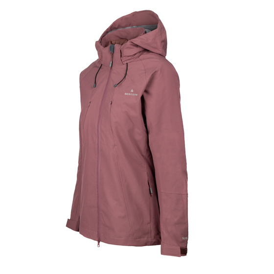 Kurtka Damska 3w1 BERGSON ALTIRA 3in1 STX Wild Ginger