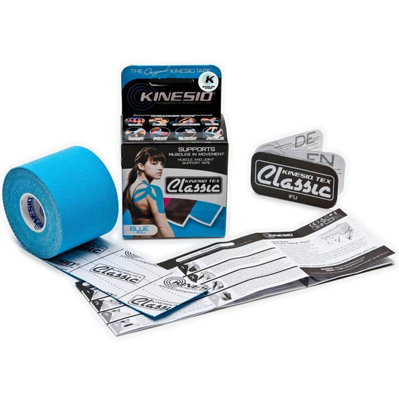  Taśma Tape do tapingu Kinesio Tex Classic niebieski