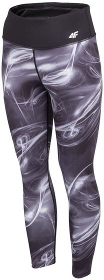 Damskie spodnie fitness 4F H4L19 SPDF003 czarne