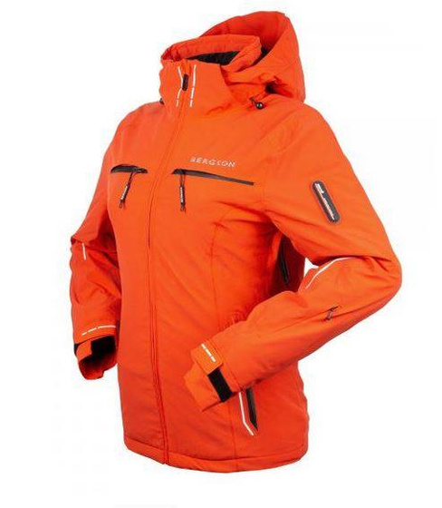 Kurtka damska narciarska Bergson EMINENCE XMT orange