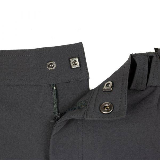 Spodnie Trekkingowe Męskie Bergson FLAM 4W Long Black / Charcoal