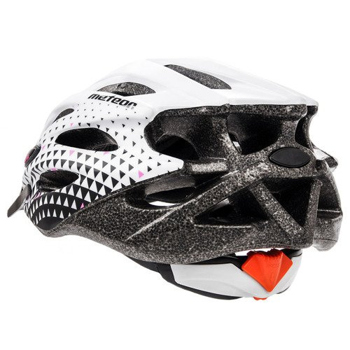Kask rowerowy METEOR MV29 biało/czarny