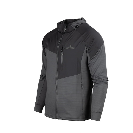 Bluza Męska BERGSON Stretch SWIFTMOVE VT Castle Rock
