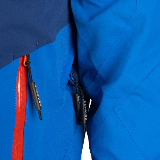 Męska kurtka narciarska BERGSON AXEN STX Director Blue