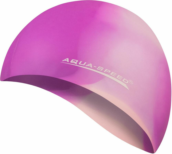 Czepek pływacki  silikonowy AQUA SPEED BUNT kol.65