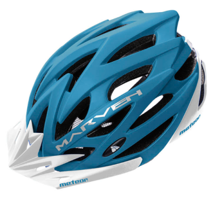 Kask rowerowy METEOR MARVEN morski/szary