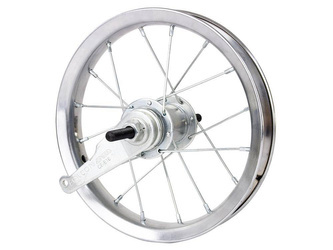 100161 Koło tylne 12" piasta samohamowna Falcon - POWYSTAWOWE